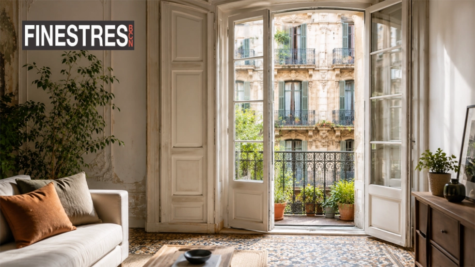 Finestres per a pisos antics de Barcelona: com millorar l´aïllament sense perdre l´encant original